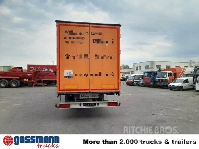 Ackermann PS-F 9/10.6 E SPS, Edscha-Verdeck Semi-trailer med Gardinsider