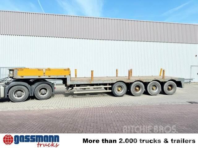  Andere SSA 62/124/1, 2x Lenkachse Semi-trailer med Gardinsider