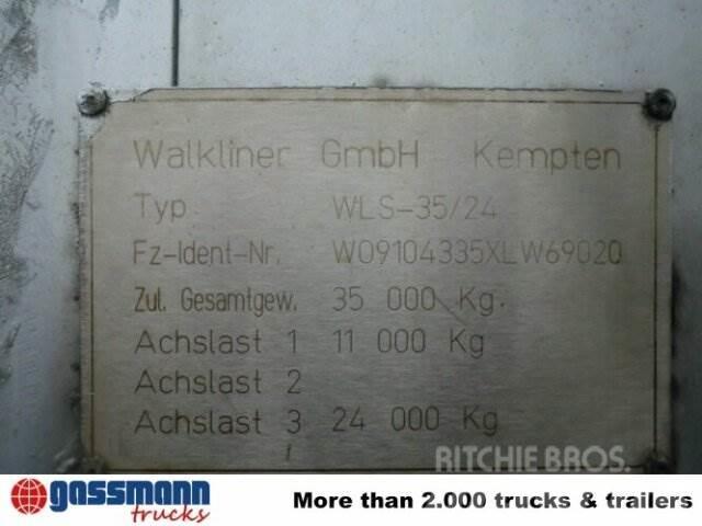  Andere WALKLINER WLS 35/24, Walkingfloor mit Klapp Andre Semi-trailere