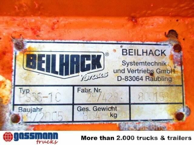 Beilhack PS 36-1C Seiten-Räumschild Andet tilbehør til traktorer