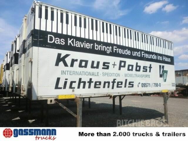 Brandl WB Koffer Lastbiler med containerramme / veksellad