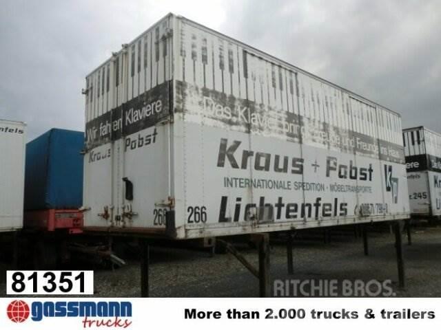 Brandl WB Koffer Lastbiler med containerramme / veksellad