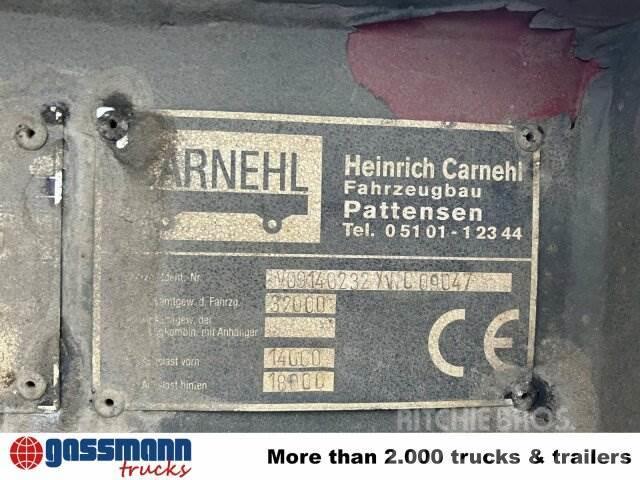Carnehl 2-Achs Kippauflieger, Stahlmulde ca. 22m³, Semi-trailer med tip
