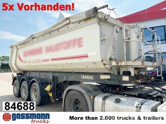 Carnehl CHKS/HH, Stahlmulde ca. 26m³, Liftachse Semi-trailer med tip
