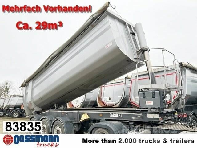 Carnehl CHKS34/HS, Stahlmulde ca. 29m³, HARDOX, Semi-trailer med tip