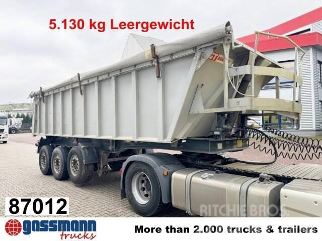 General Trailer 34BDE, Liftachse, Alumulde ca. 24m³, Leerg. Semi-trailer med tip