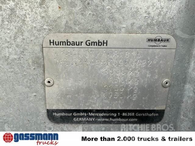 Humbaur HS 353016, Verzinkt Blokvogn