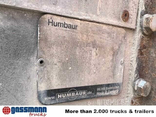 Humbaur HSA 2006, Verzinkt Semi-trailer med Gardinsider