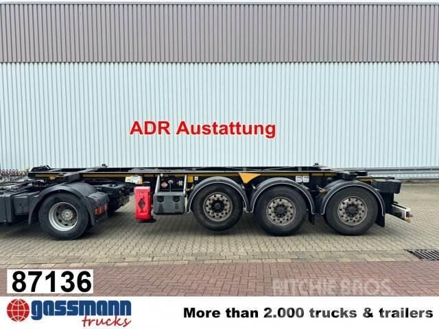Kässbohrer Multicont Container Chassis, ADR, Liftachse Andre Semi-trailere
