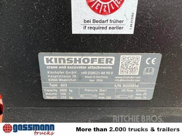 Kinshofer KM 603-150 Lastbil med kran