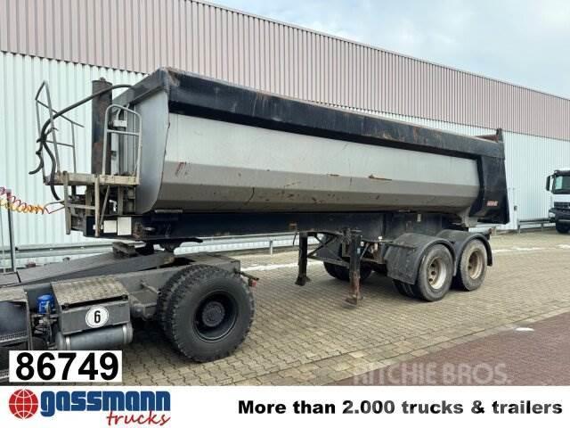 Langendorf SKA-HS 18/27, Stahlmulde ca. 24m³ Semi-trailer med tip
