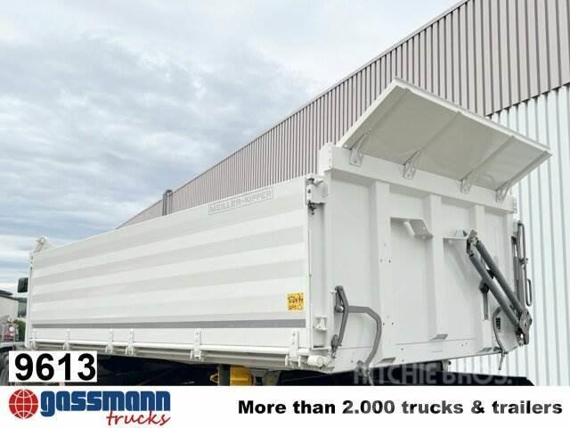 Meiller 3-Seiten-Kippaufbau mit Alu-Bordwänden ca. 11m³ Lastbiler med tip