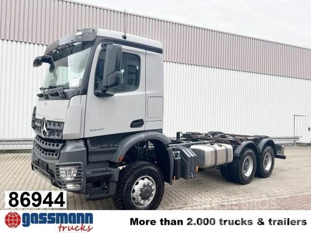 Mercedes-Benz Arocs 3340 A 6x6, Grounder Chassis