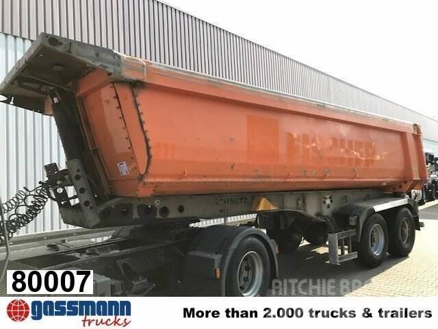 Schmitz SKI 18 SL06-7.2 Alumulde mit Stahlboden ca. 25m³ Semi-trailer med tip