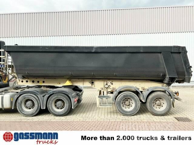 Schmitz SKI 18 SL06-7.2, Stahlmulde ca. 25m³ Semi-trailer med tip