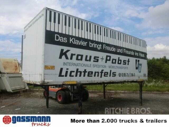 Sommer Wechselaufbau Möbelkoffer, 40x VORHANDEN! Lastbiler med containerramme / veksellad