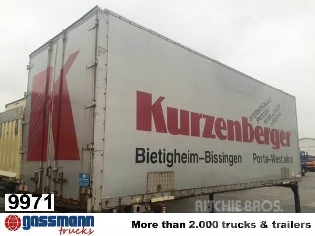 Sommer WK 06 P Wechselbrücke Koffer Lastbiler med containerramme / veksellad