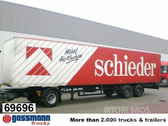 Spier SLG 2/90, Möbelauflieger, 80 cbm Semi-trailer med fast kasse