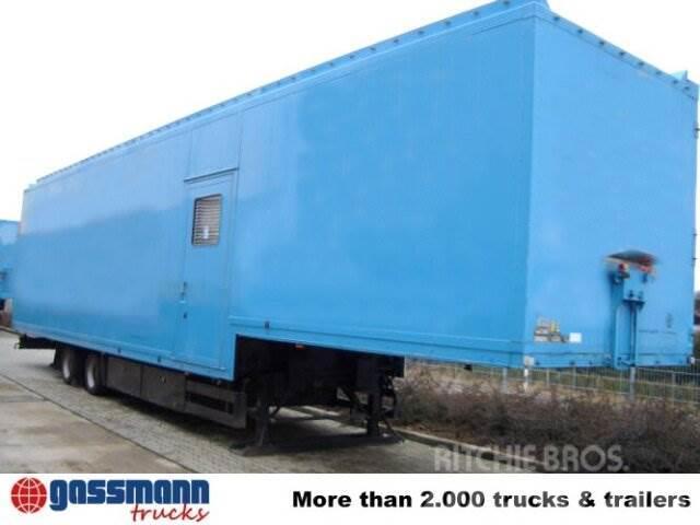Wille SAK17 mobile Ausstellungshalle Mega Jumbo Semi-trailer med fast kasse