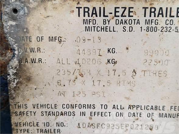 Trail-Eze TE801 Semi-trailer blokvogn