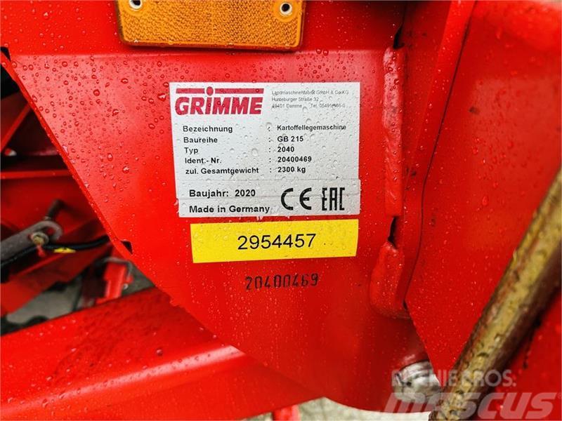 Grimme GB-215 Plantemaskiner