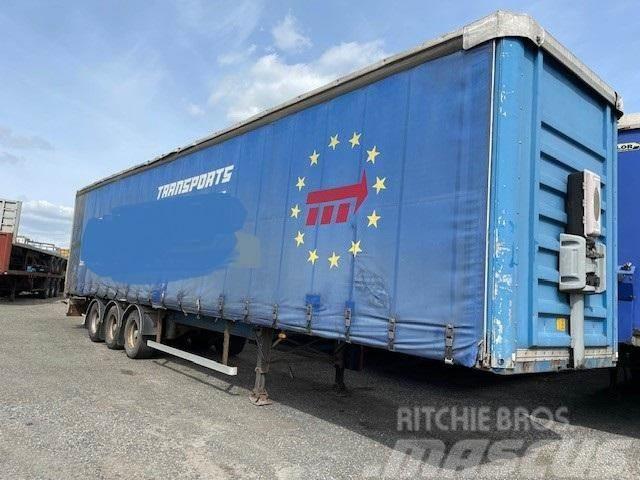 Fruehauf Non spécifié Semi-trailer med Gardinsider