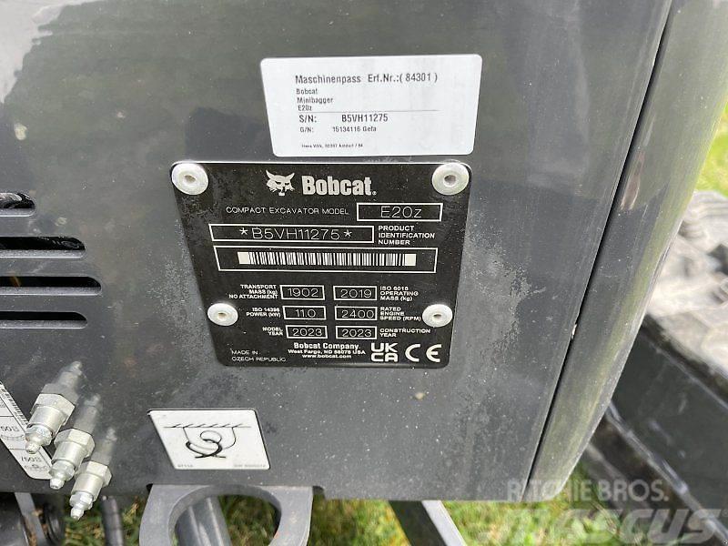 Bobcat E20z Minigravemaskiner