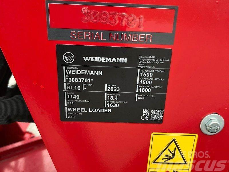Weidemann 1140 Minilæsser - skridstyret