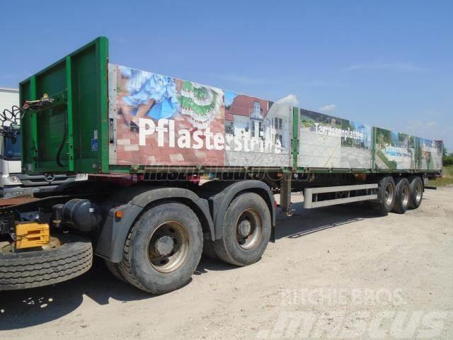 Dinkel DSAP 39000 4580 kg Semi-trailer med lad/flatbed