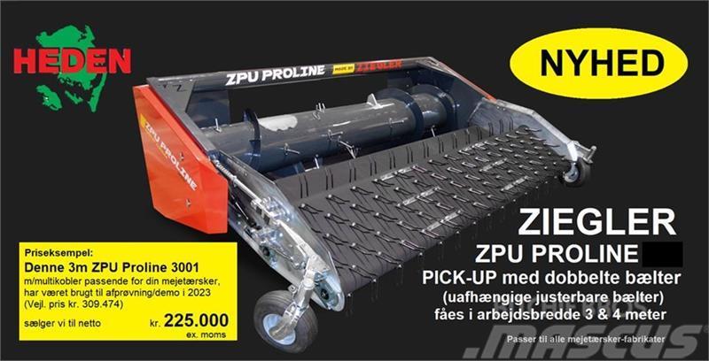 Ziegler ZPU ProLine  Pick-up med dobbeltbælter Pickup/Sideaflæsning