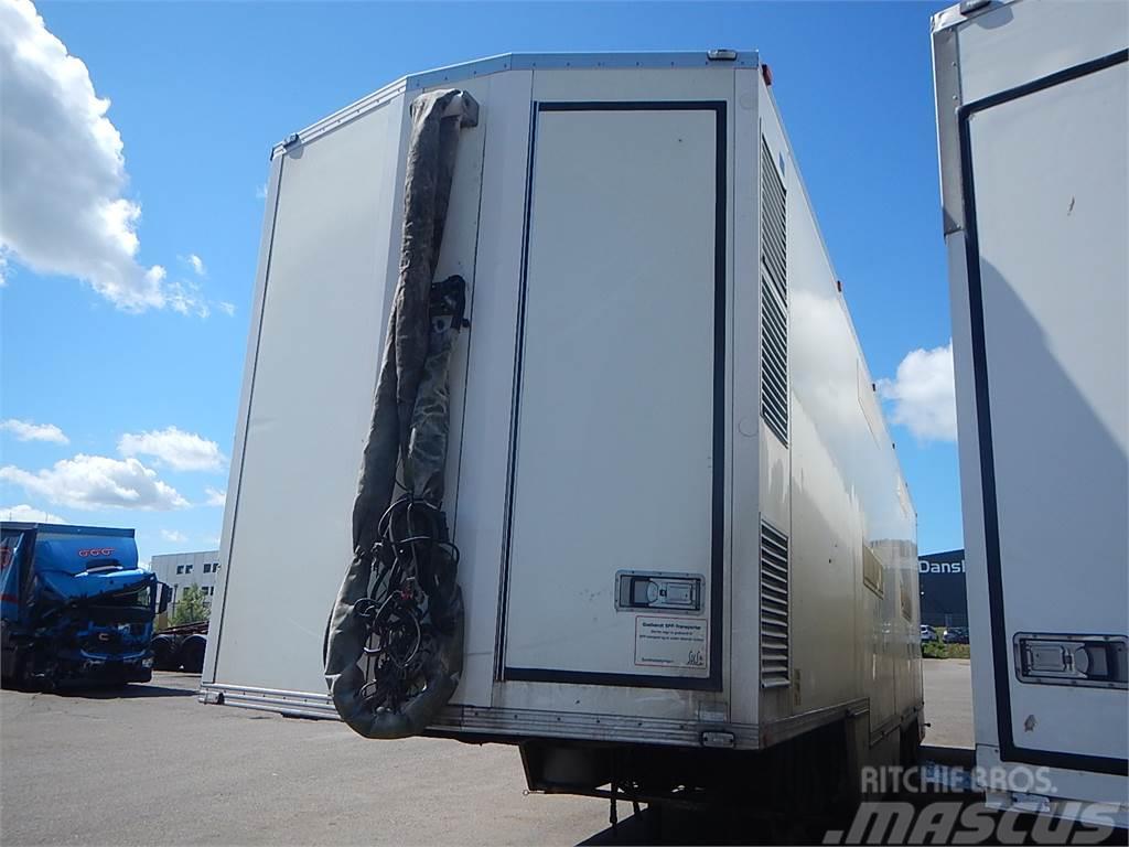  HMK 2-stock lukket Grisetrailer Semi-trailer til Dyretransport