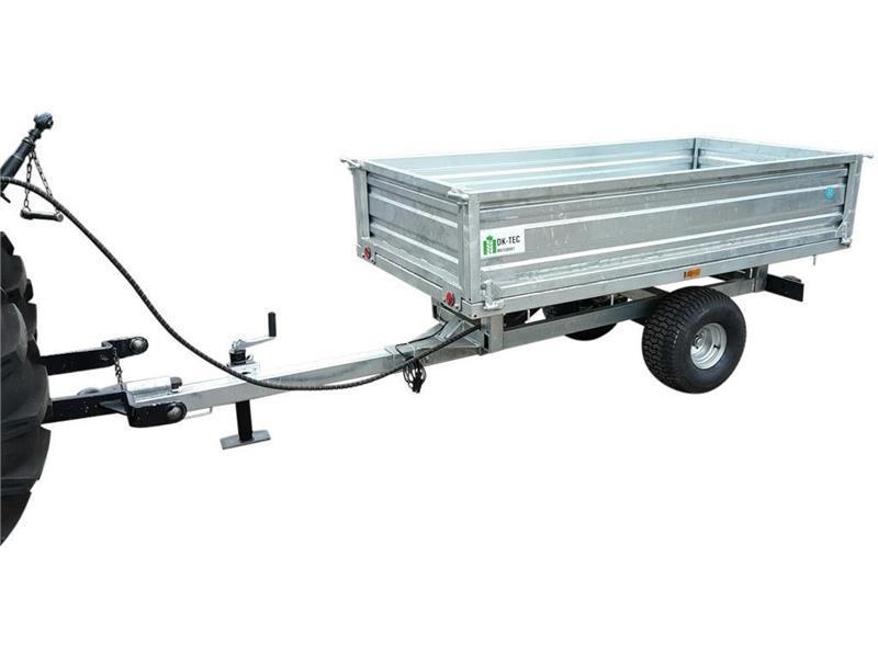 Dk-Tec 1.5 tons galvaniseret trailer Andre have & park maskiner