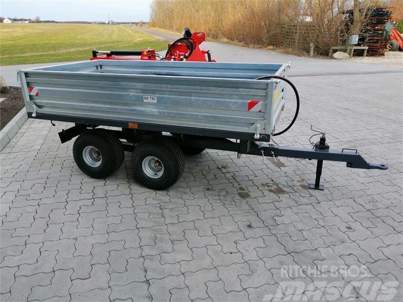 Dk-Tec GBT 210 cm Galvaniseret trailer 2 tons Andre have & park maskiner