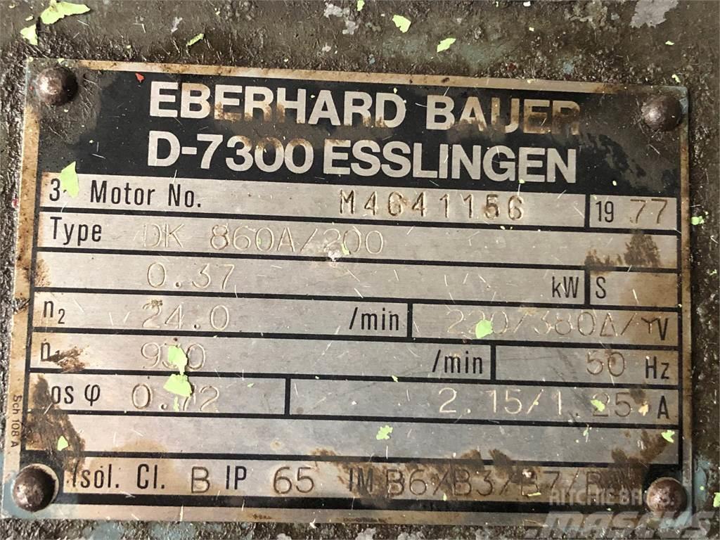  0,37 kW EBERHARD BAUER E-Motor Motorer