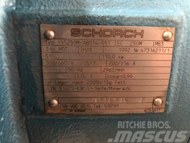  110 kW Schorch KN5250M-AB014-051 E-Motor Motorer
