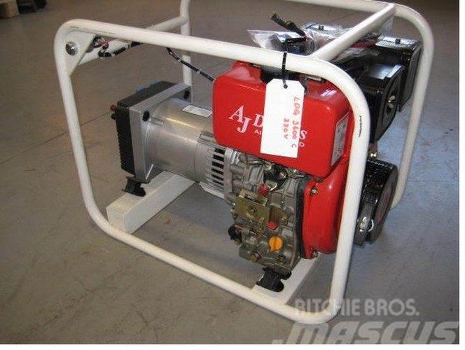  3.3 kVA AJ Diesel LDG3600CE Generator Andre generatorer