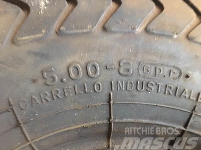  5.00-8 Carrello Industri dæk - 2 stk. Dæk, hjul og fælge