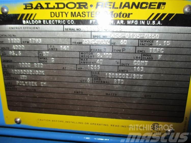  650/800 kW Baldor reliancer E-Motor Motorer