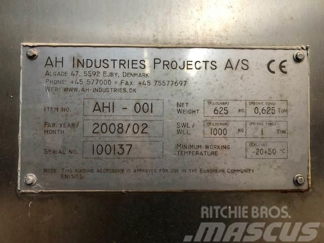  AH Industries Projects Spil AH1-001 Hejsespil og materialeelevatorer