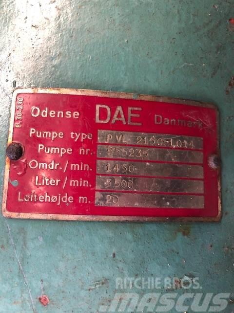  DAE type PVL 2150-1014 pumpe Vandpumper