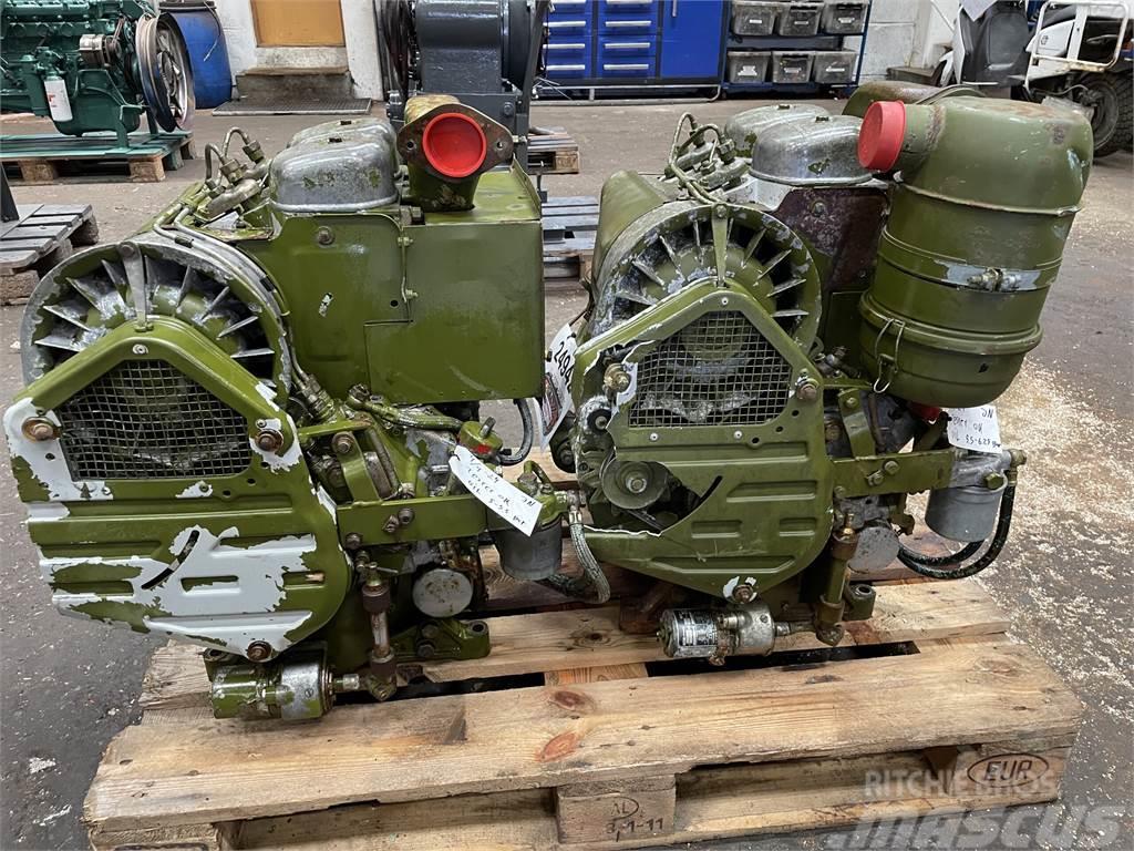 Deutz F2L511 motor, luftkølet, ex. army Motorer