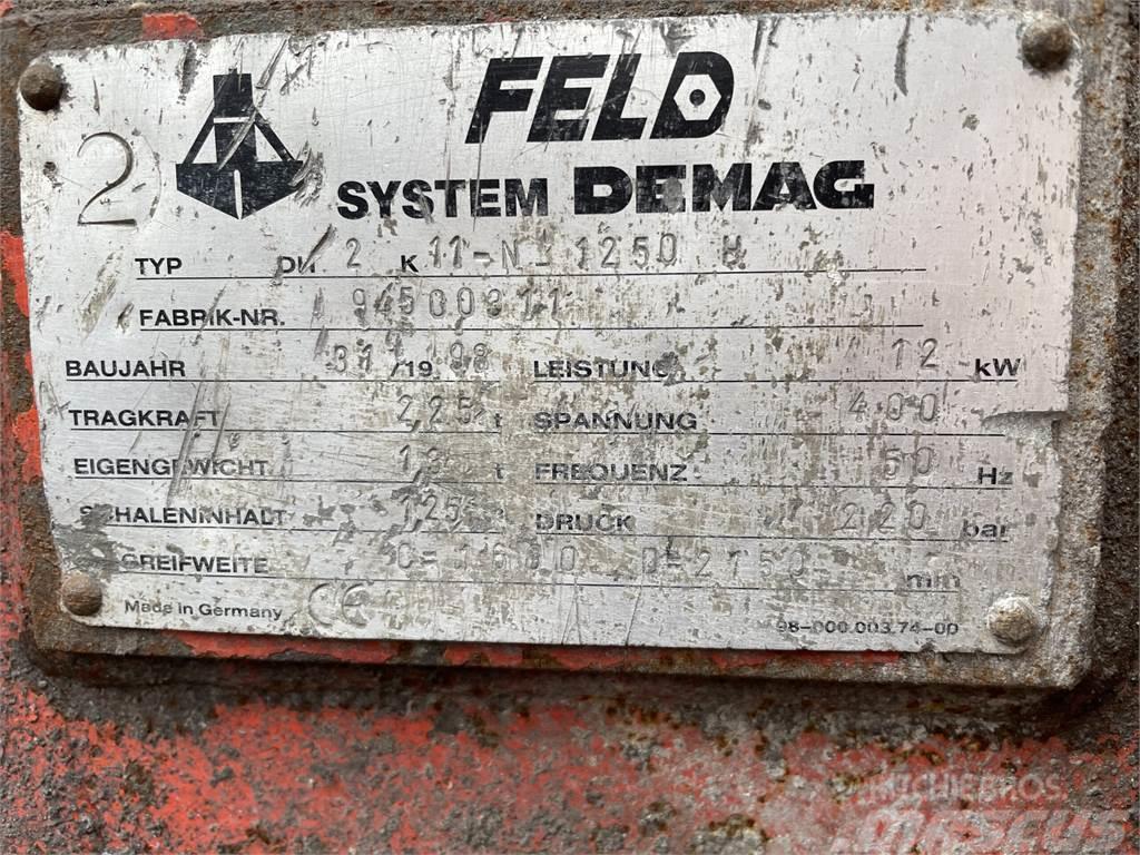  Feld-Demag 1,25 kbm el-hydraulisk grab type DH2K 1 Gribere