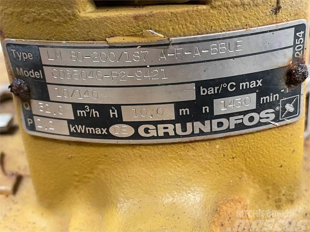 Grundfos type LM 80-200/187 A-F-A BBUE pumpe Vandpumper