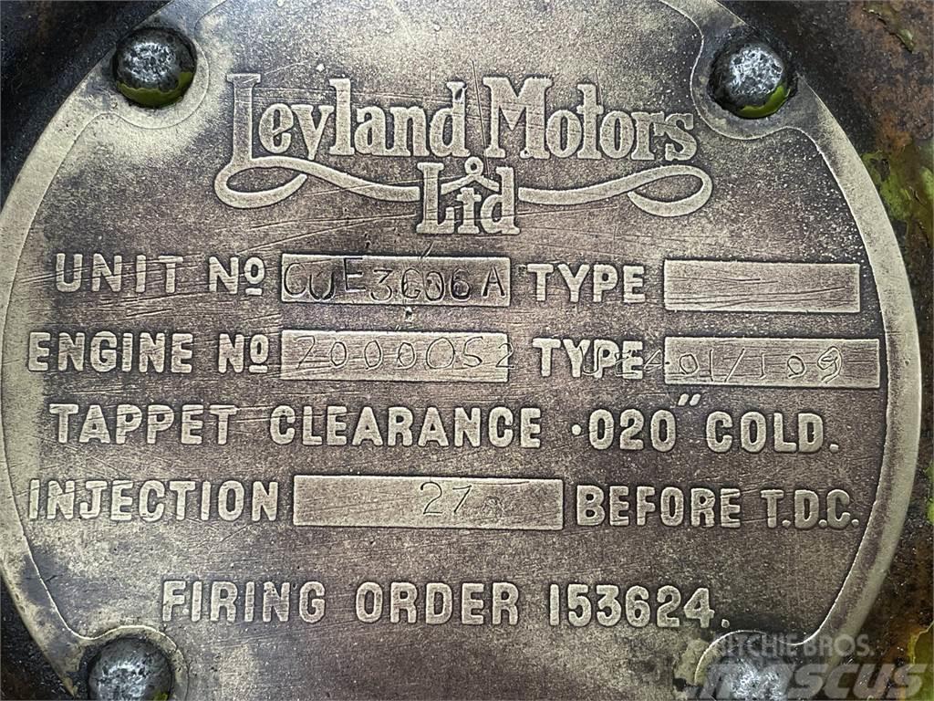 Leyland 401 OUE 3606A motor - kun til dele Motorer