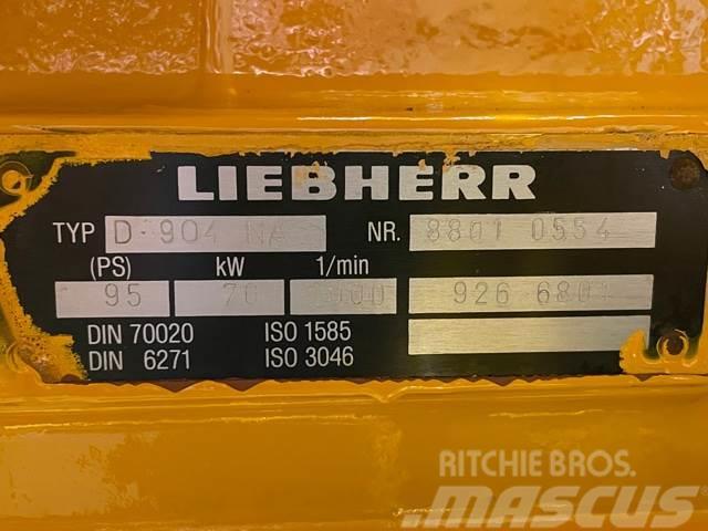 Liebherr D904NA motor ex. Liebherr 912 Motorer