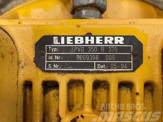 Liebherr gear Type PVG 350 B 375 ex. Liebherr PR732M Andet tilbehør