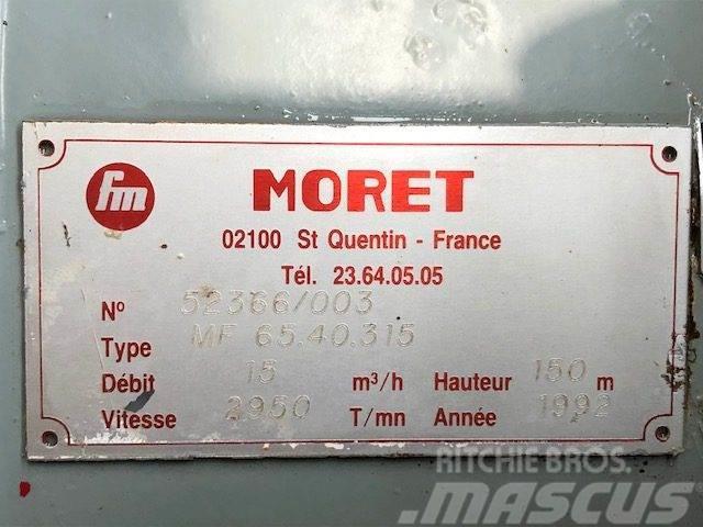 Moret Pumpe Type MF 65.40.315 Vandpumper
