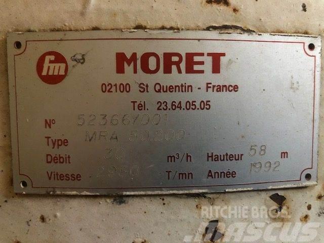 Moret Pumpe Type MRA 50.200 Vandpumper