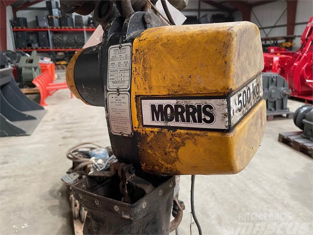 Morris el-kædetalje - 500 kg Krandele og udstyr