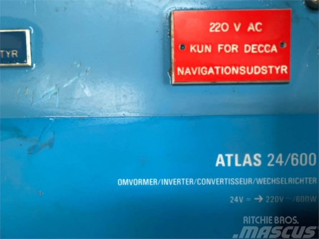 Omformer Victron/Atlas 24/600 Elektronik